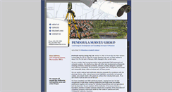 Desktop Screenshot of peninsulasurvey.com.au